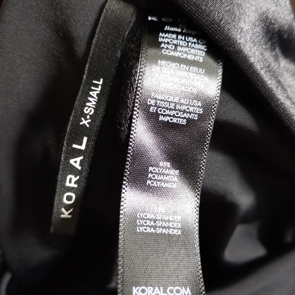 Koral Black X-Small Leggings - Picture 4 of 4
